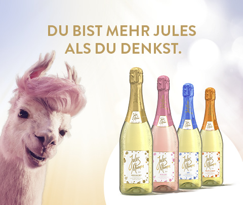 Jules Mumm Produkte - Jules Mumm hat mit den Sorten Fruity, Dry, Medium Dry und Rosé Dry für jeden Geschmack etwas dabei.